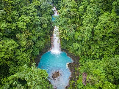 Rio Celeste Waterfall500