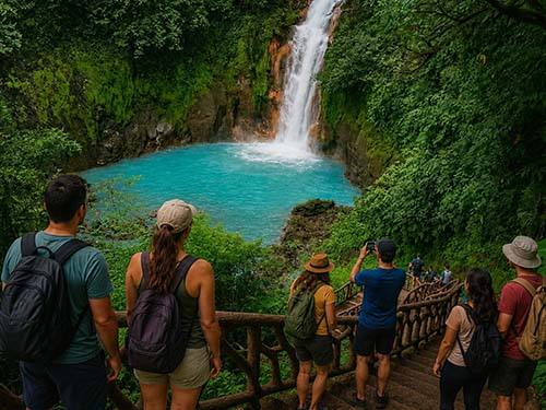 Rio Celeste rainforest trail